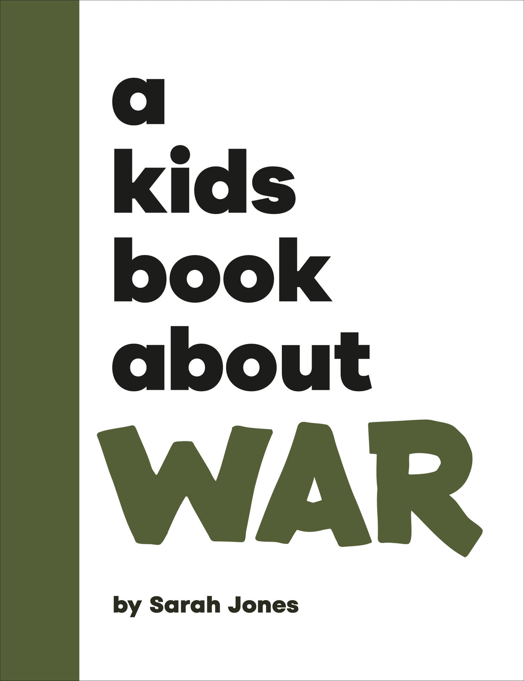A Kids Book About War jacket image