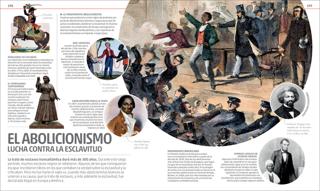 Secretos de la historia (Explanatorium of History)-Spread, Image, (PRHC, Design, Do, Not, Use)-6