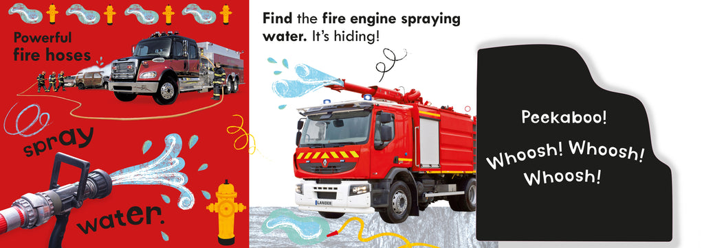 Noisy Fire Engine Peekaboo!