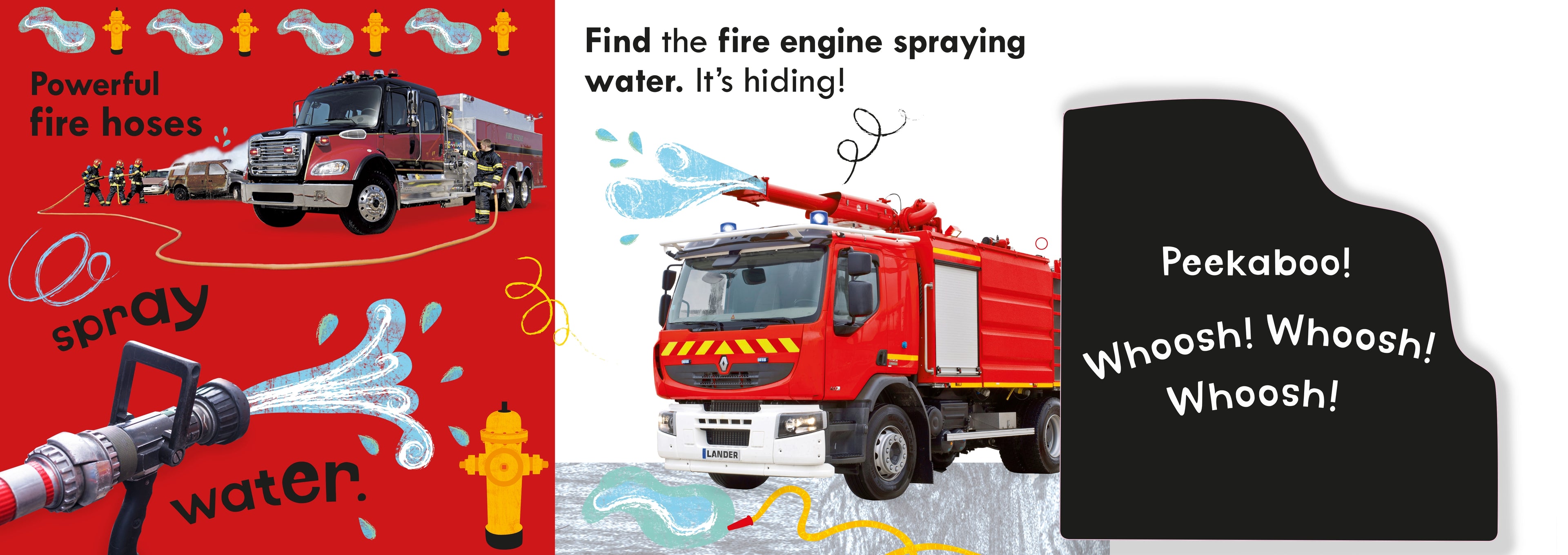 Noisy Fire Engine Peekaboo!