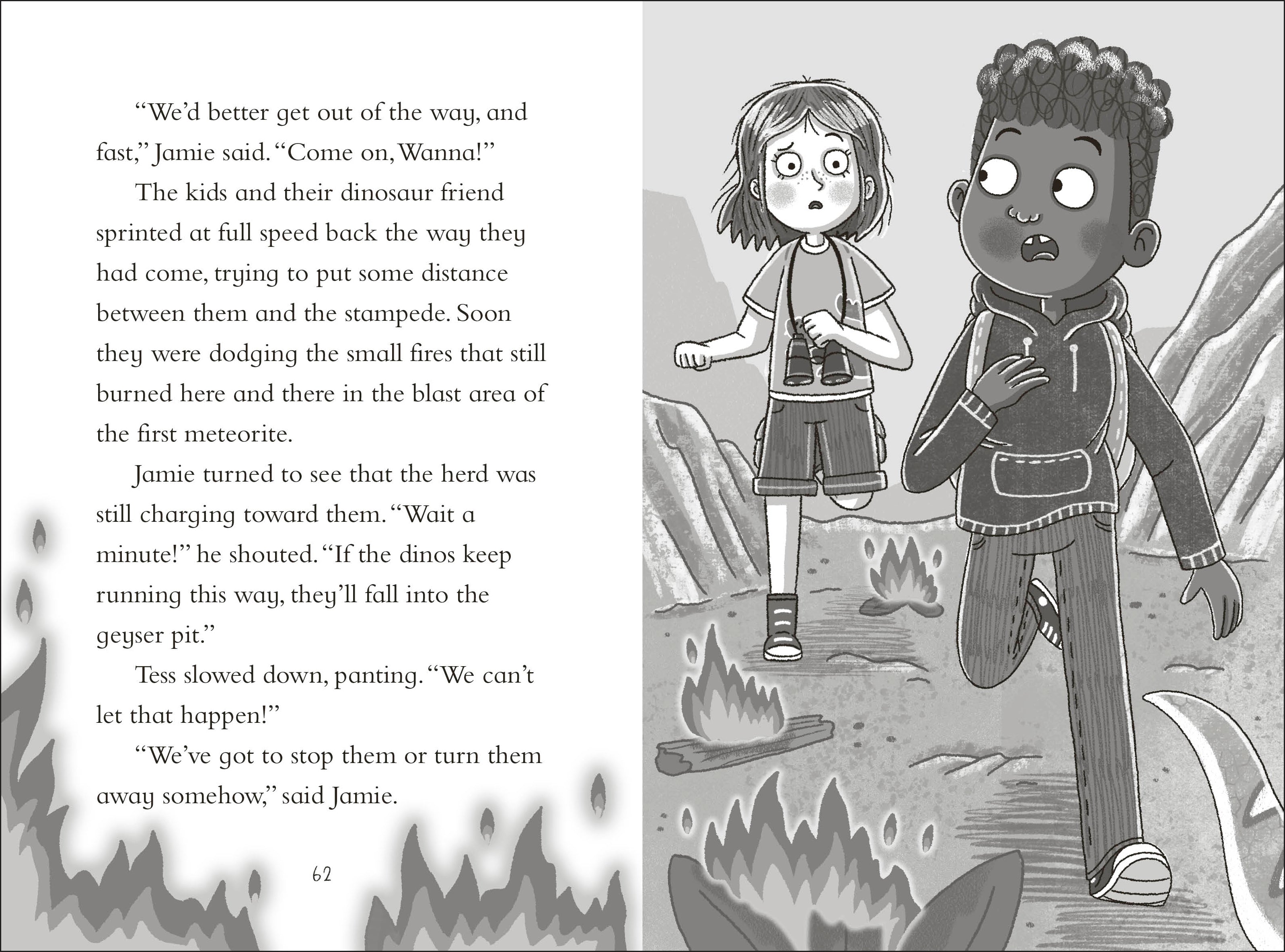 Dinosaur Club: The Edmontosaurus Stampede-Spread, Image, (PRHC, Design, Do, Not, Use)-5