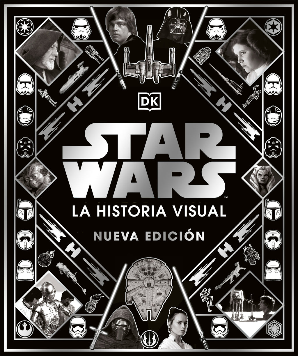 Star Wars La historia visual (Star Wars Year by Year) cover