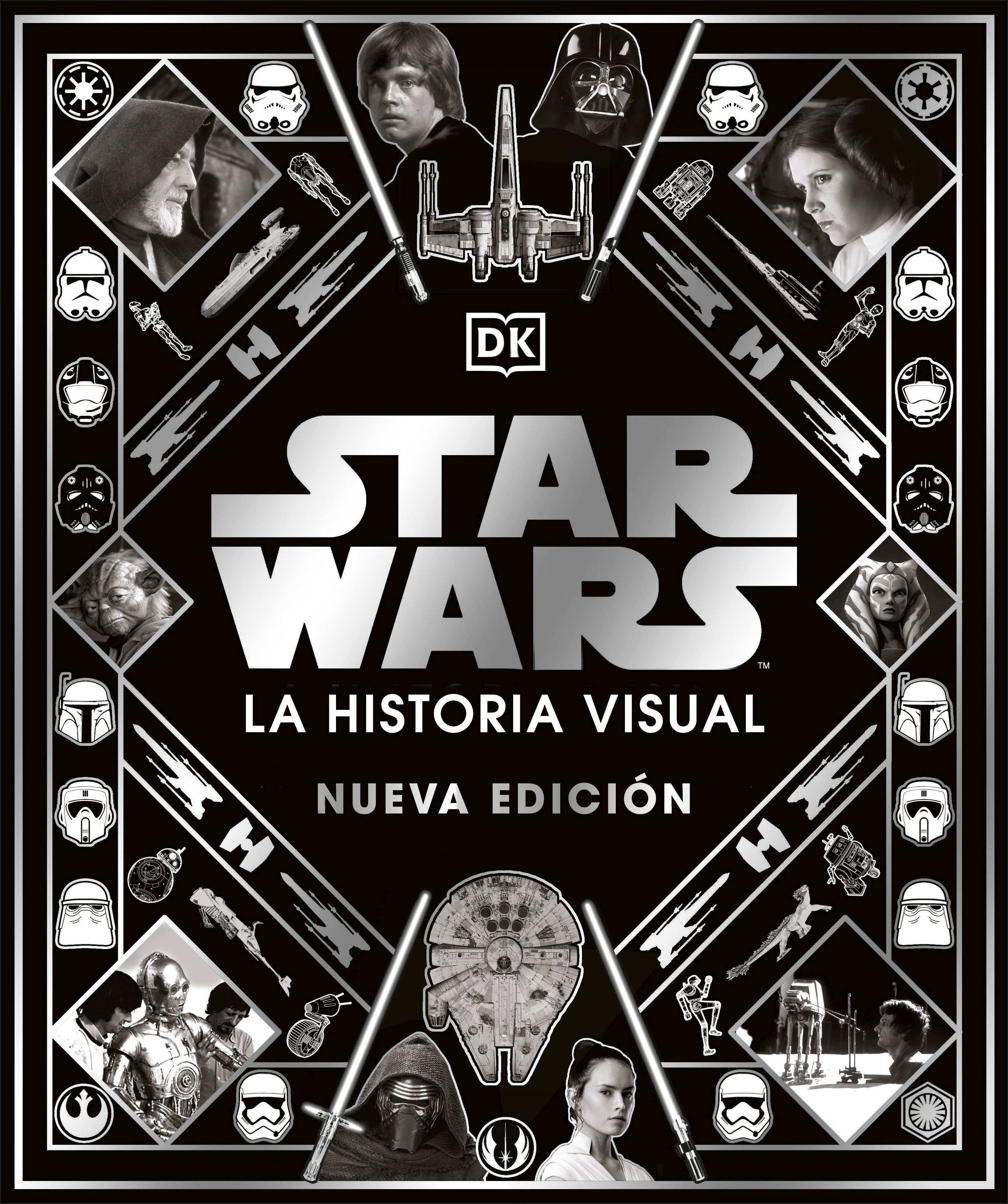 Star Wars La historia visual (Star Wars Year by Year) cover