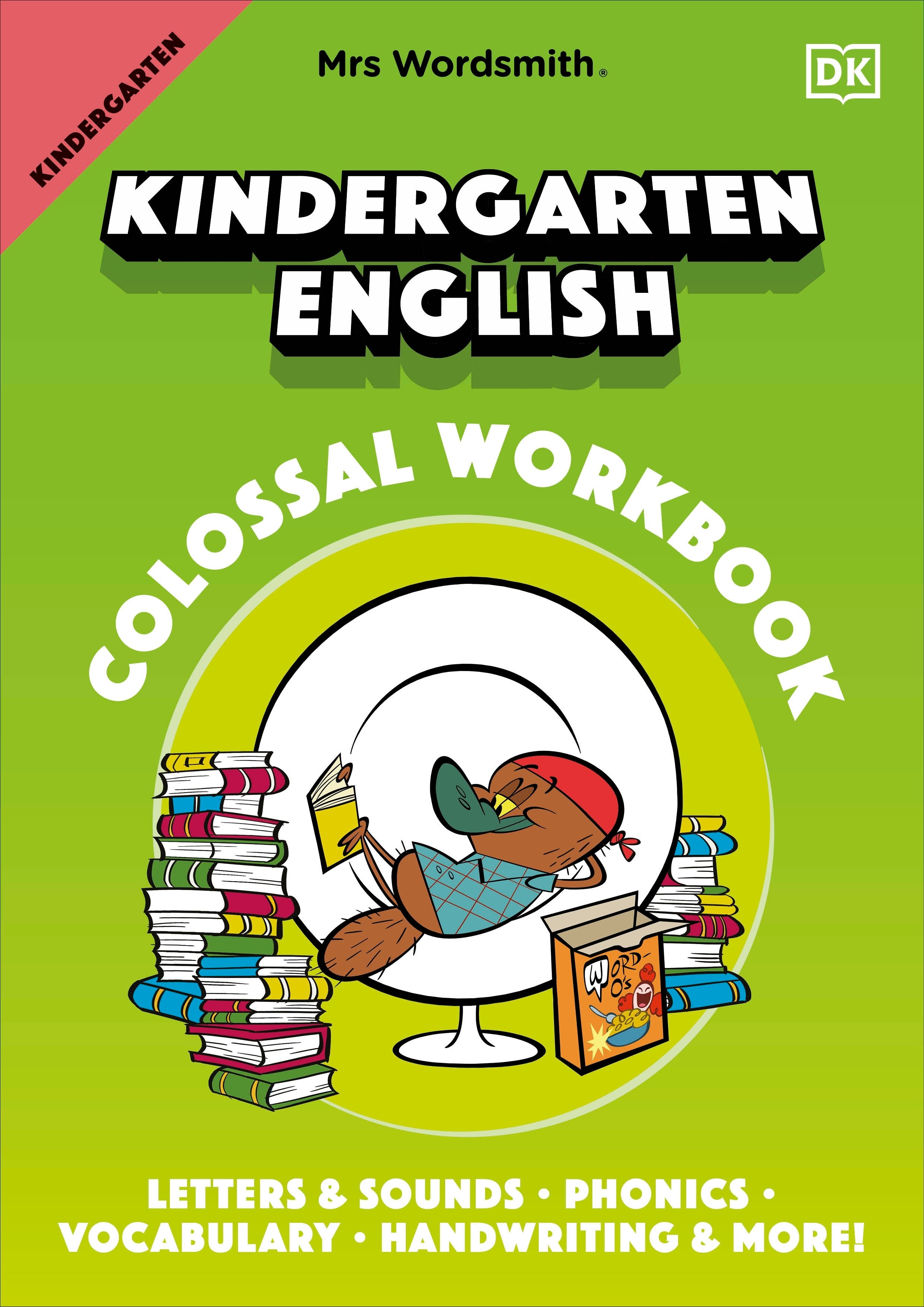 Mrs Wordsmith Kindergarten English Colossal Workbook cover
