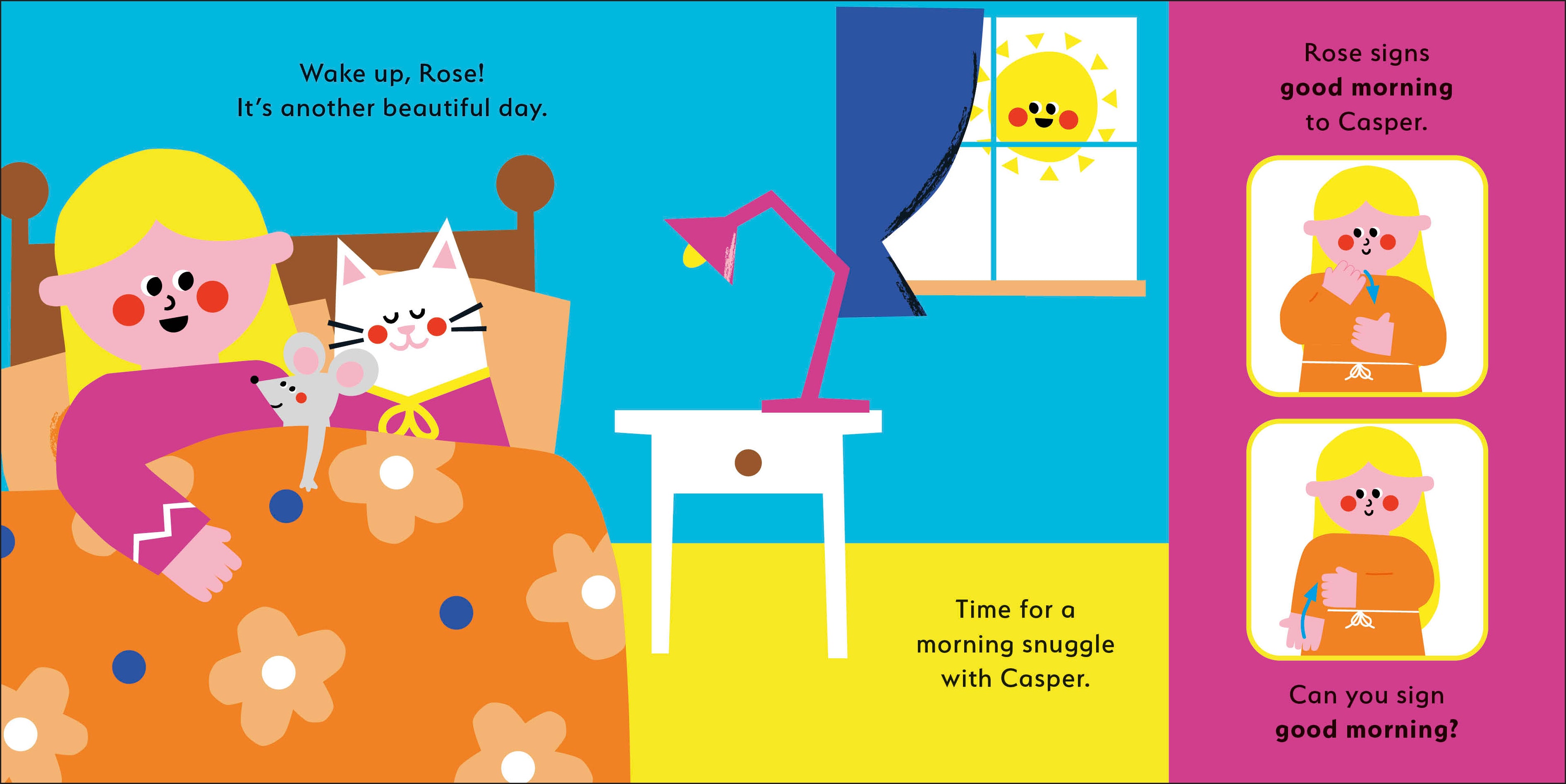 Rose Signs Good Morning!-Spread, Image, (PRHC, Design, Do, Not, Use)-1