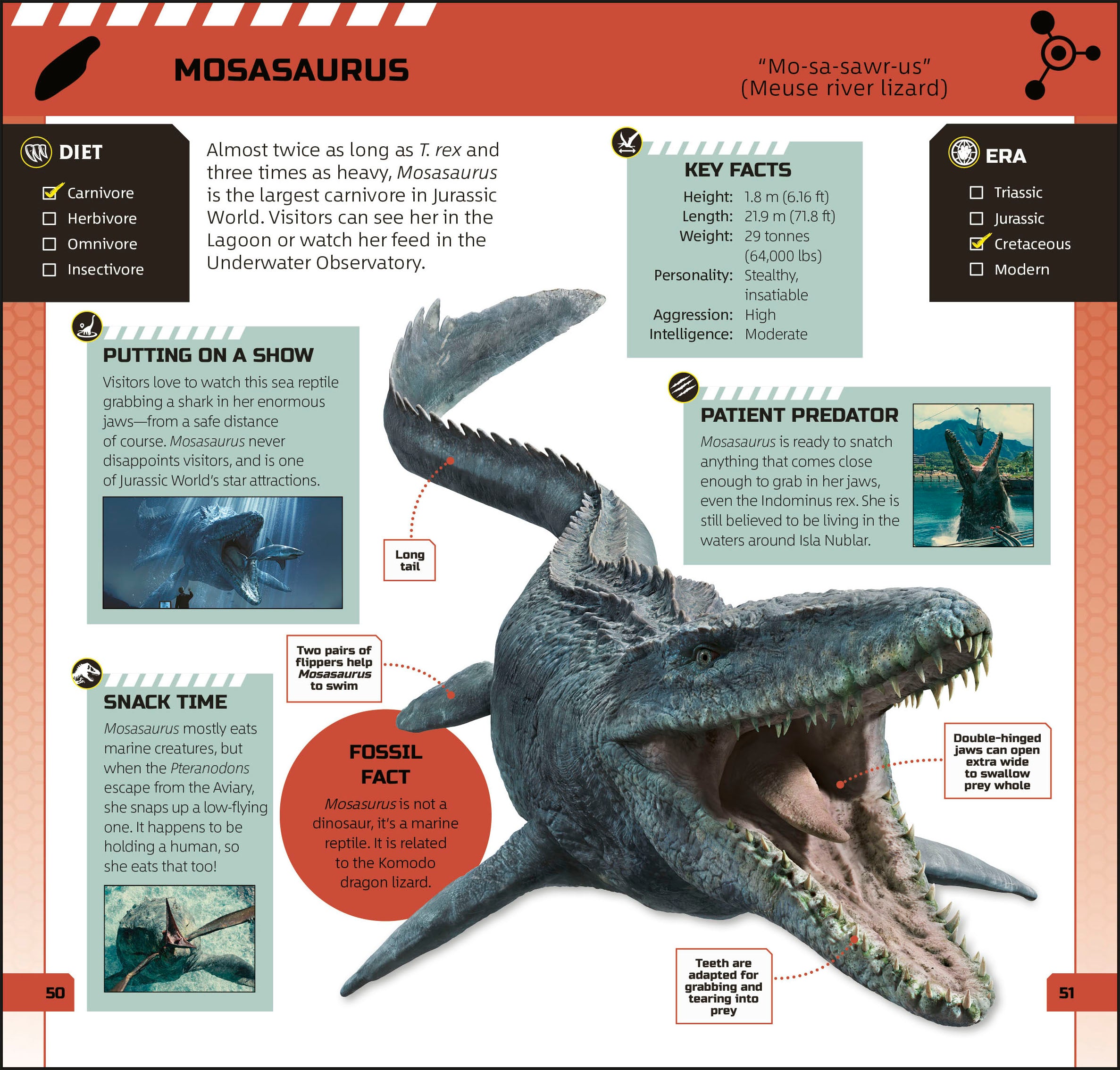 Jurassic World Pocket Expert-Spread, Image, (PRHC, Design, Do, Not, Use)-6