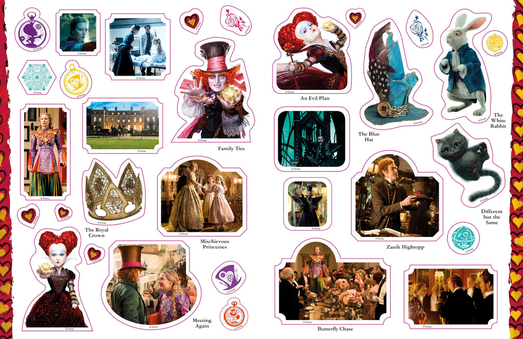 Ultimate Sticker Book: Alice Through the Looking Glass