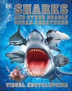 Sharks and Other Deadly Ocean Creatures Visual Encyclopedia jacket