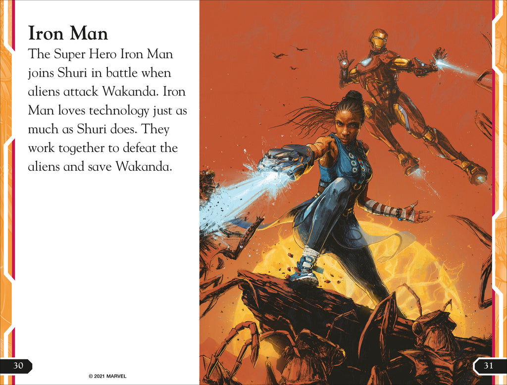 Marvel Black Panther Shuri Defender of Wakanda-Spread, Image, (PRHC, Design, Do, Not, Use)-4