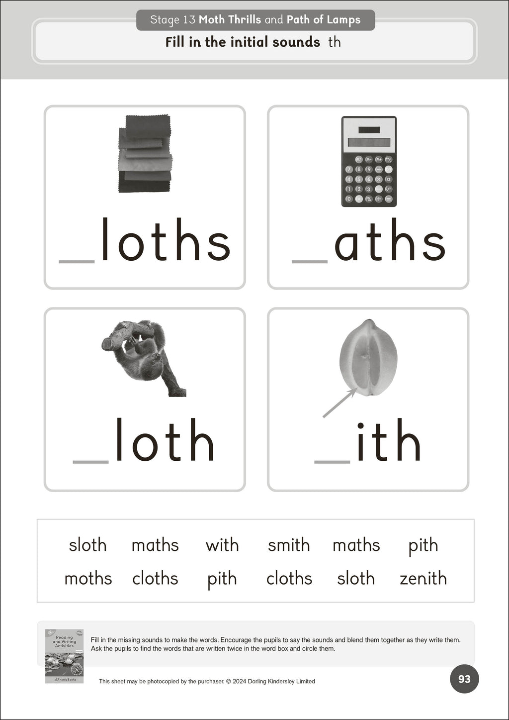 Phonic Books Dandelion World Extras Stages 8-15 Activities