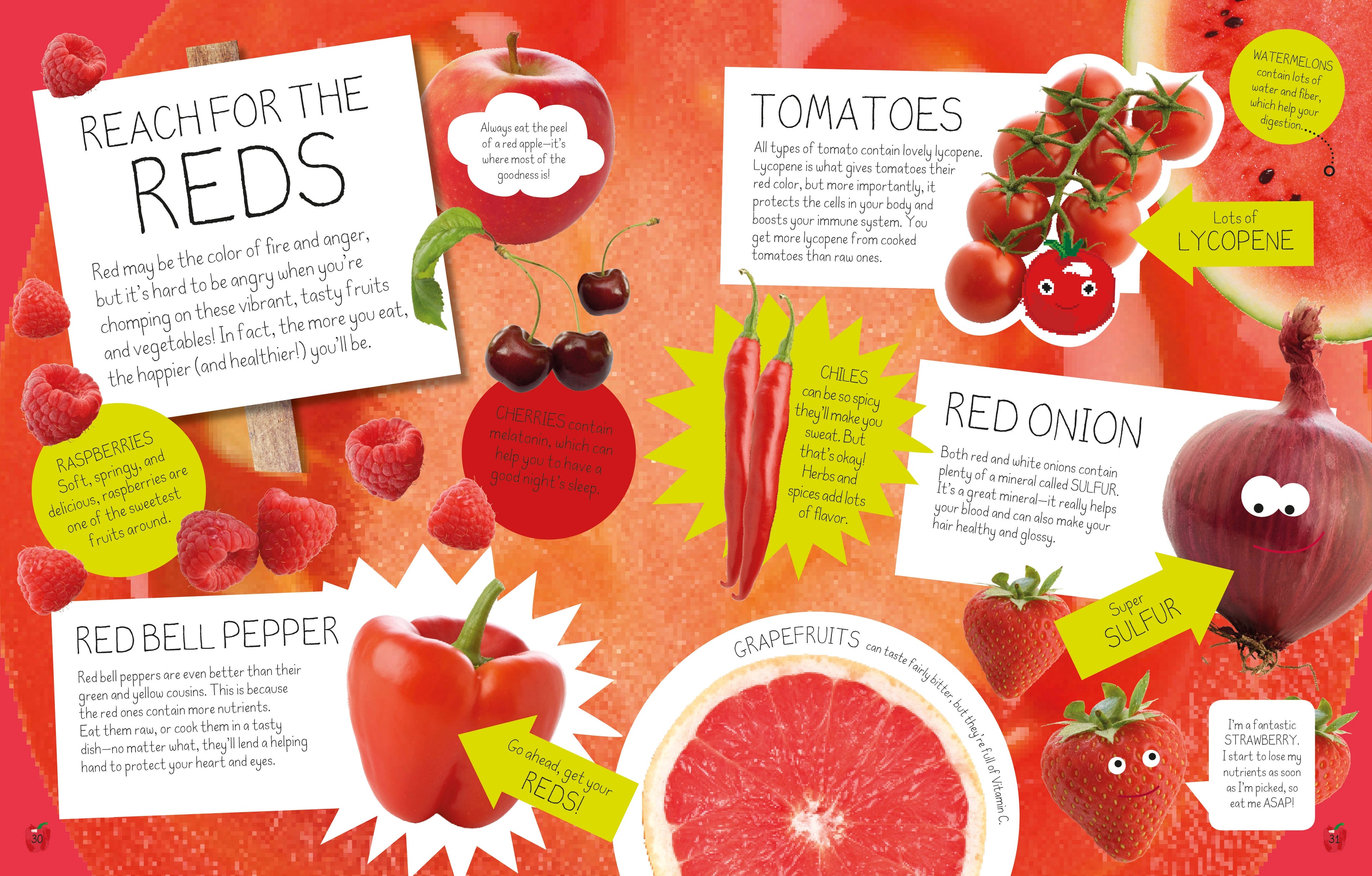 Eat Your Greens, Reds, Yellows, and Purples