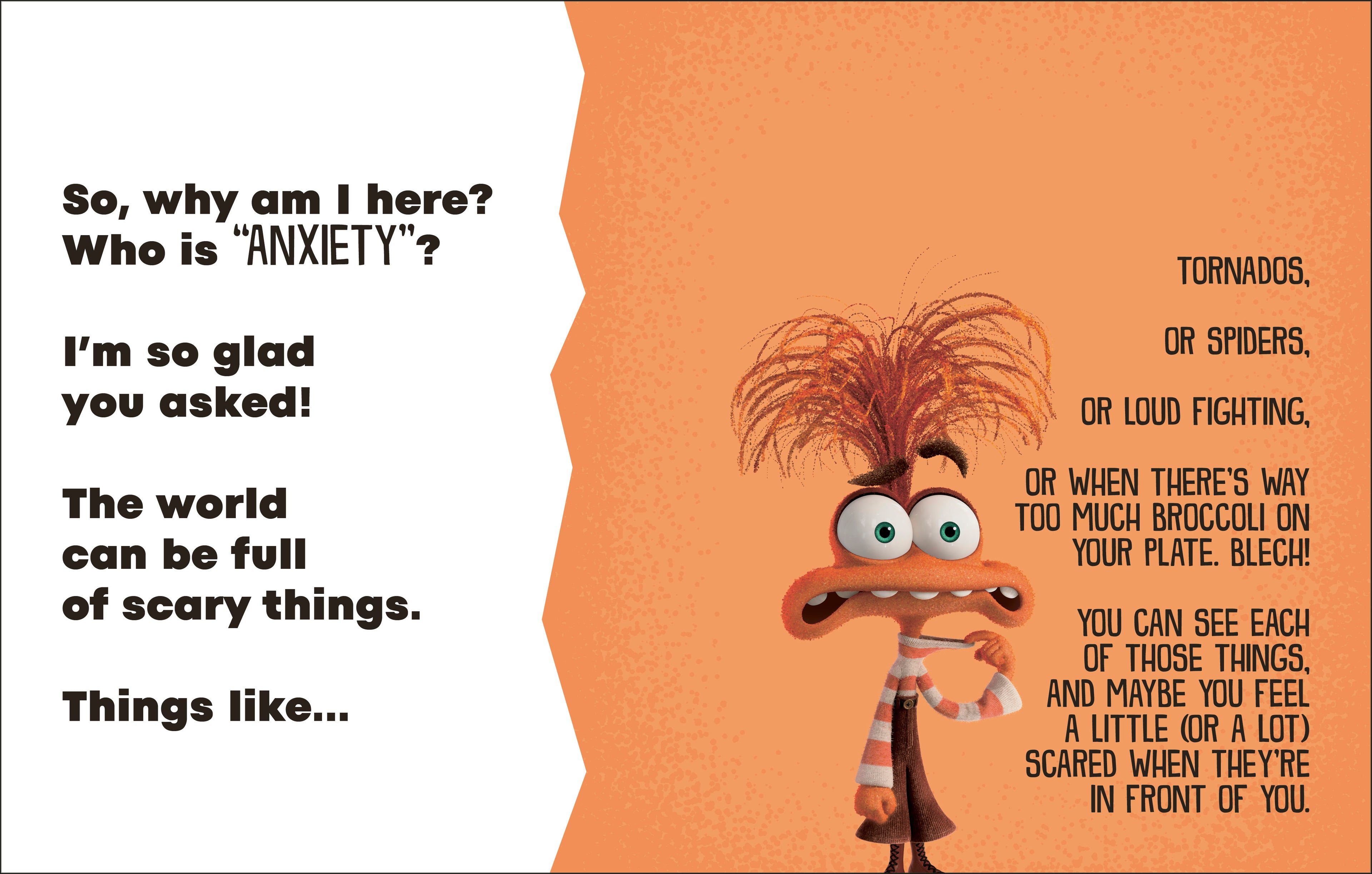 Disney Inside Out 2 Hello, I'm Anxiety