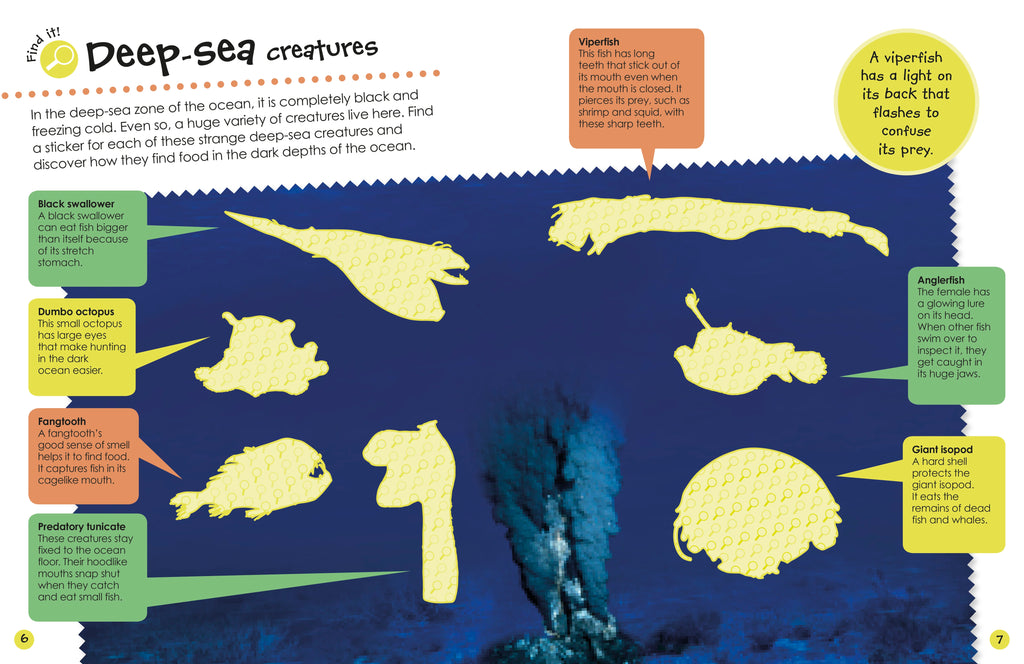 Ultimate Sticker Book: Ocean