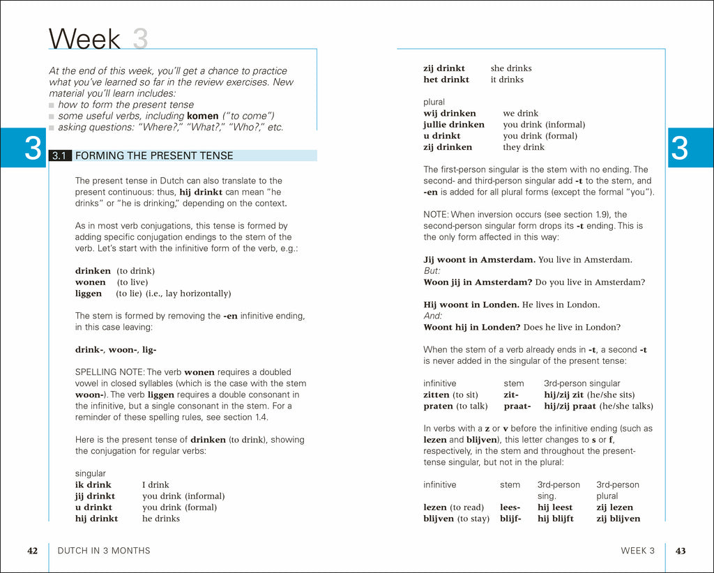 Dutch in 3 Months with Free Audio App-Spread, Image, (PRHC, Design, Do, Not, Use)-1