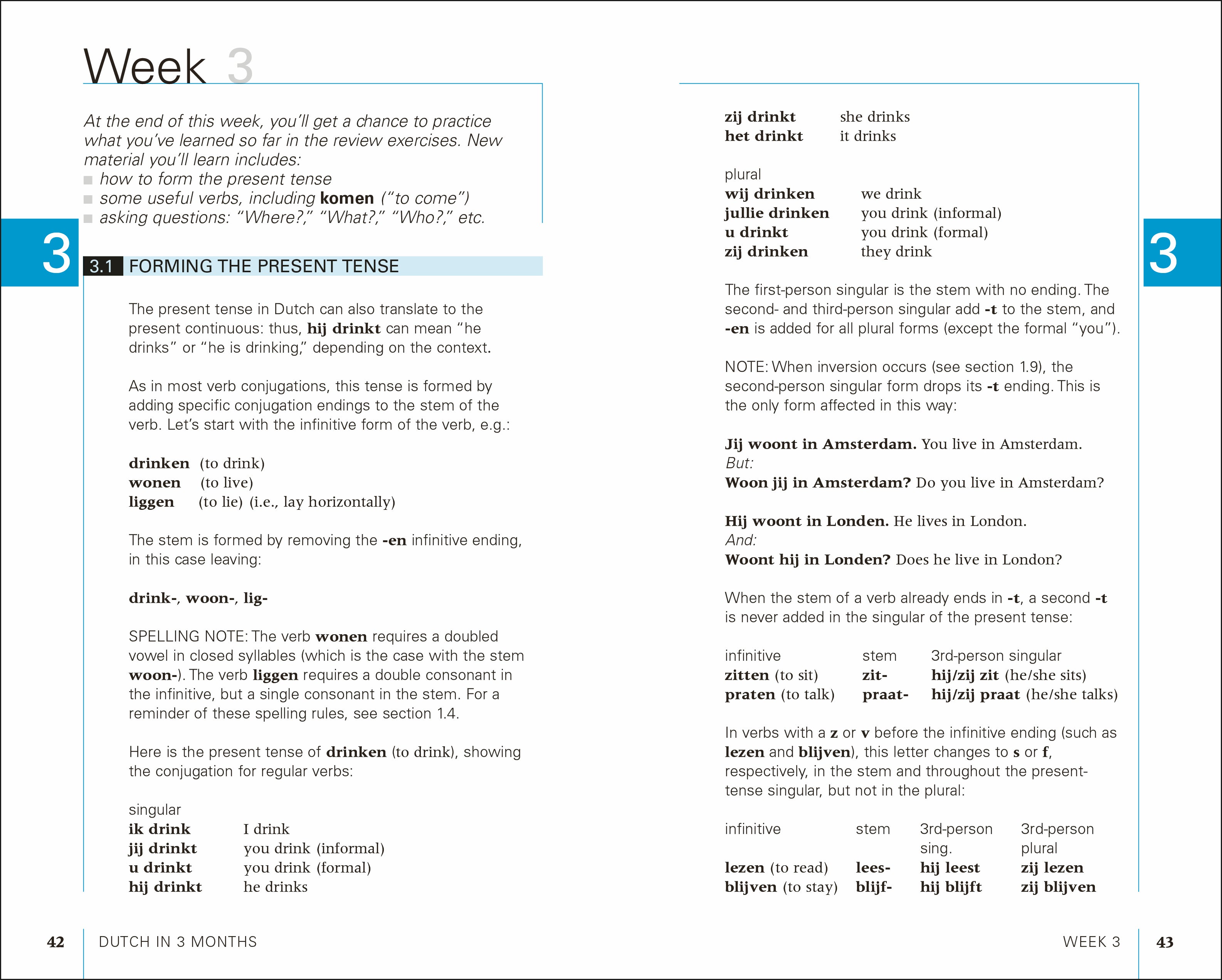 Dutch in 3 Months with Free Audio App-Spread, Image, (PRHC, Design, Do, Not, Use)-1