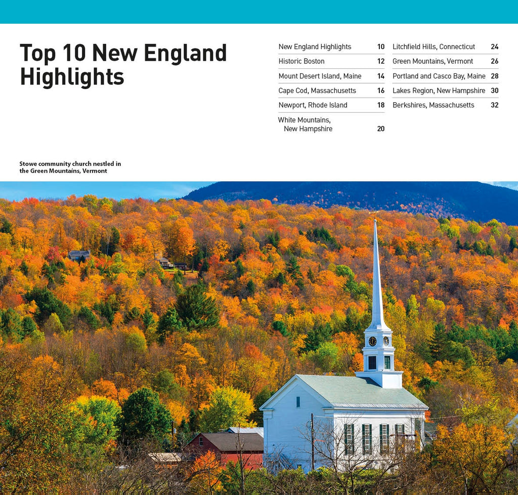 DK Top 10 New England