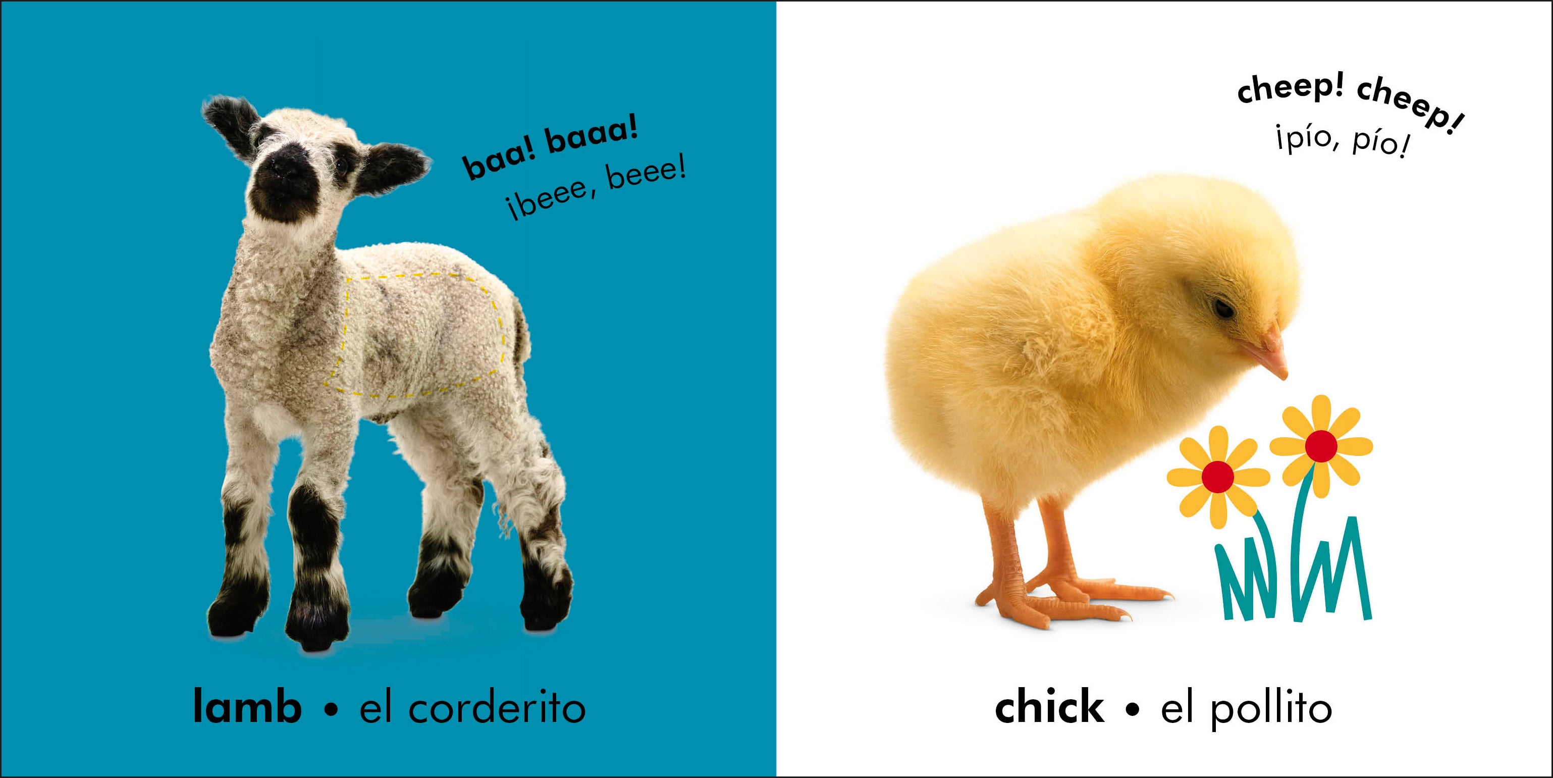 Bilingual Baby Touch and Feel: Farm - La granja-image