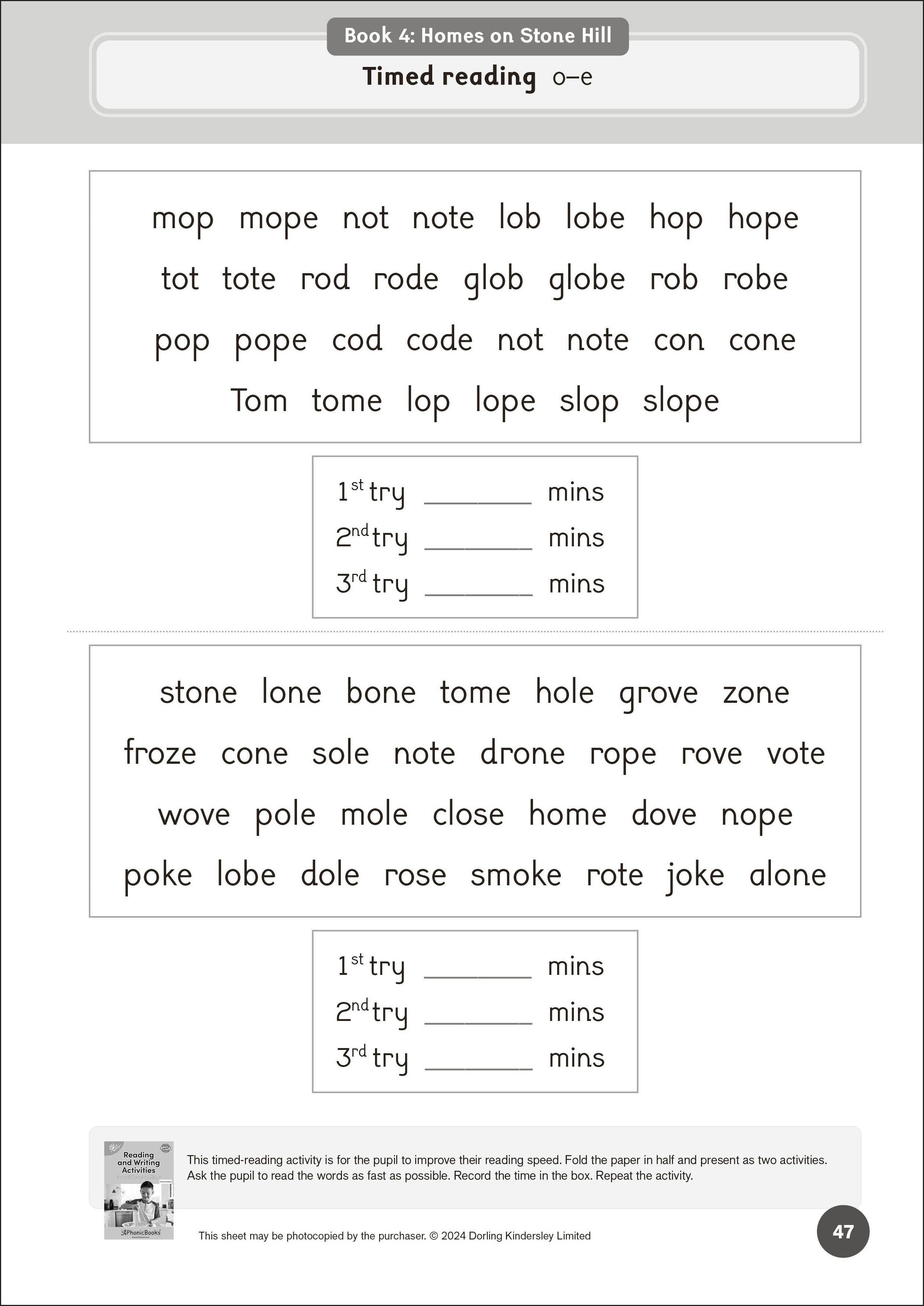 Phonic Books Dandelion World Split Vowel Spellings Activities-Spread, Image, (PRHC, Design, Do, Not, Use)-5