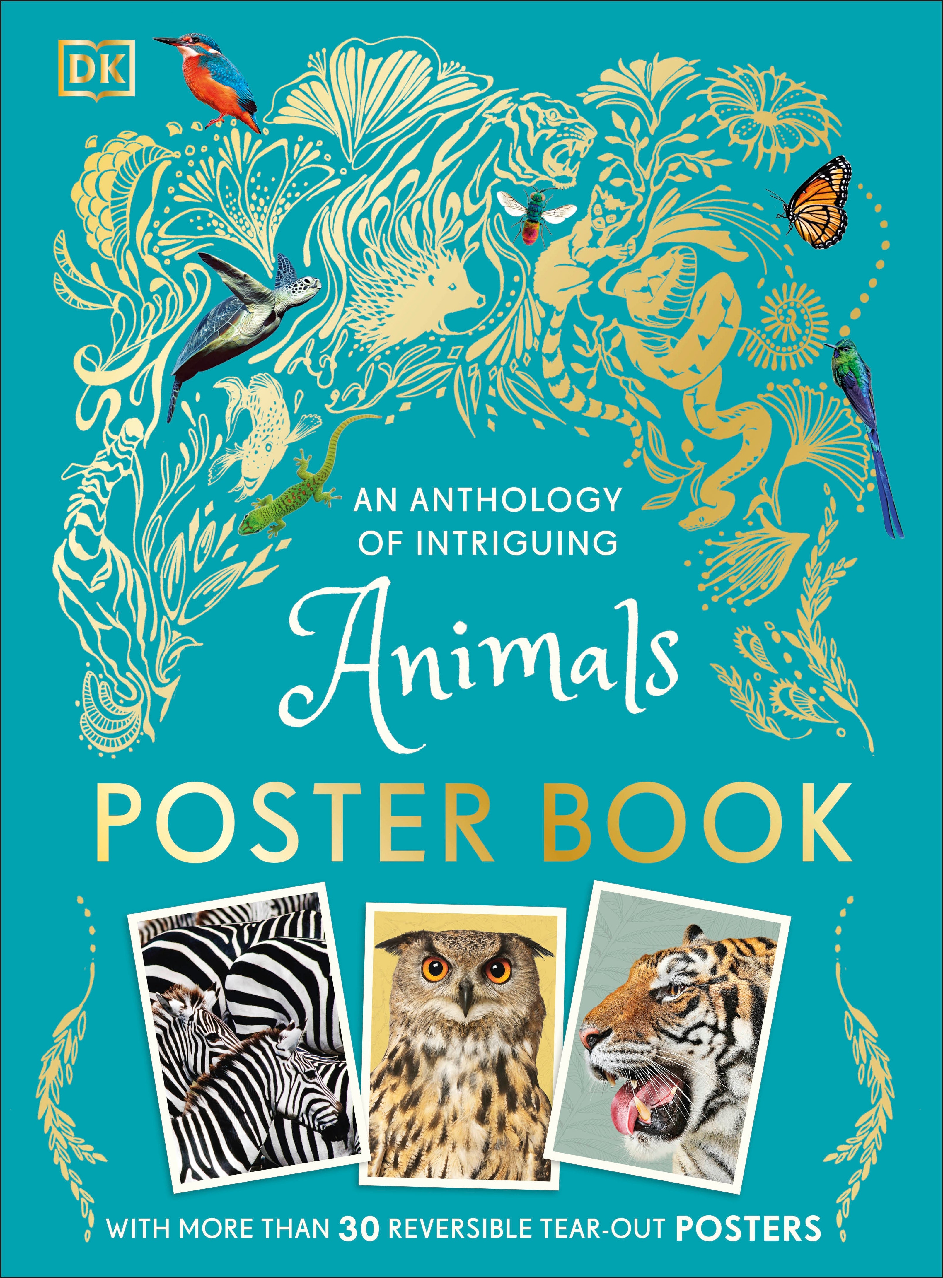 9780241664933-An Anthology of Intriguing Animals Poster Book-Jacket Image