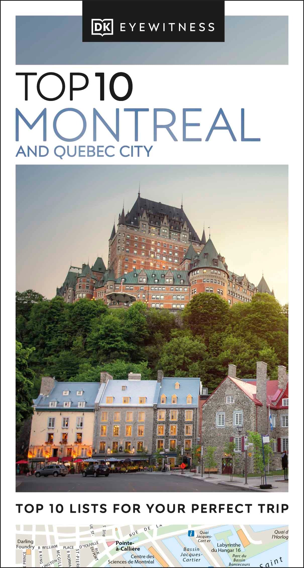 DK Top 10 Montreal and Quebec City cover