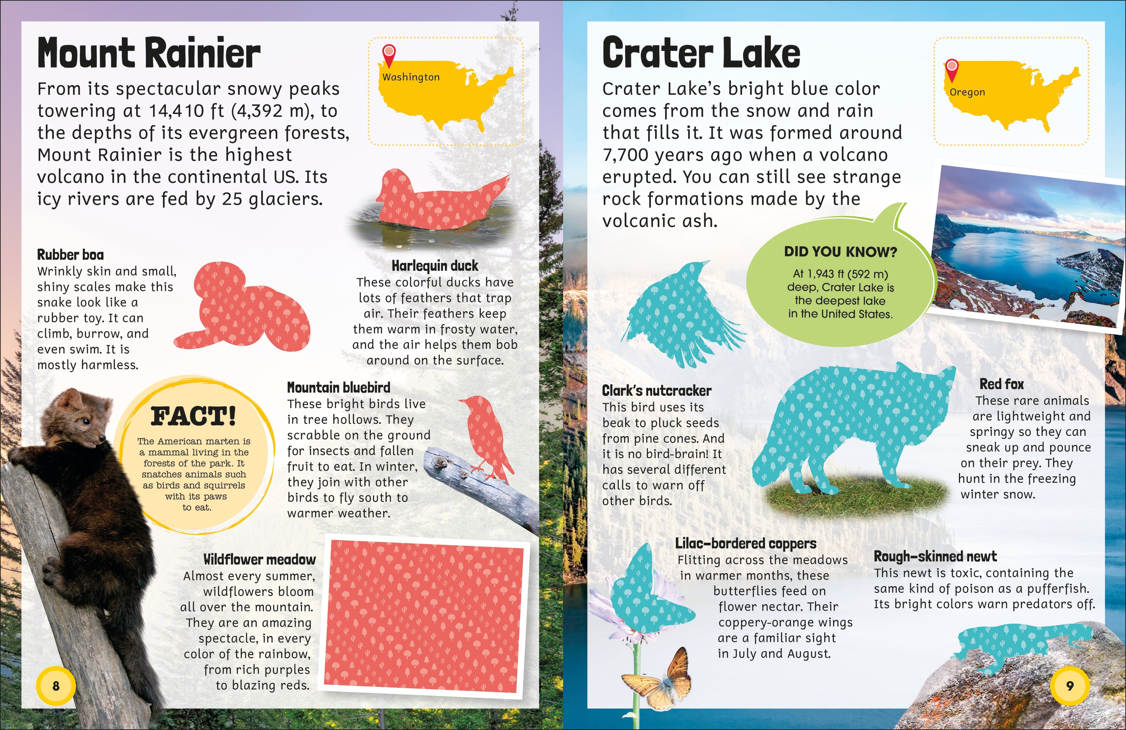 Sticker Encyclopedia National Parks