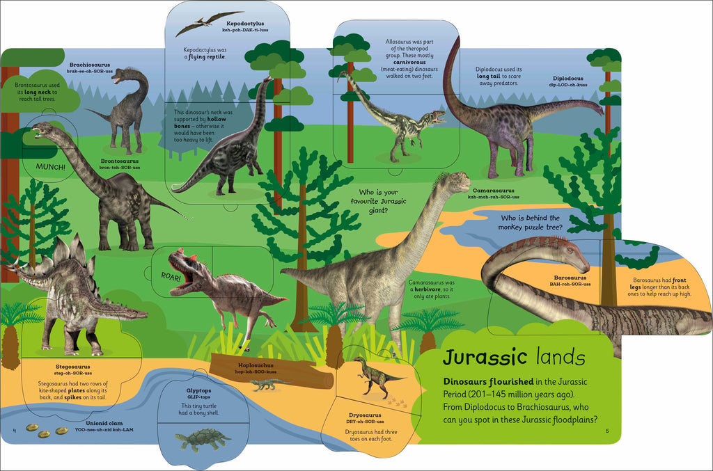 My Very Important Lift-the-Flap Book: Dinosaurs and Other Prehistoric Life