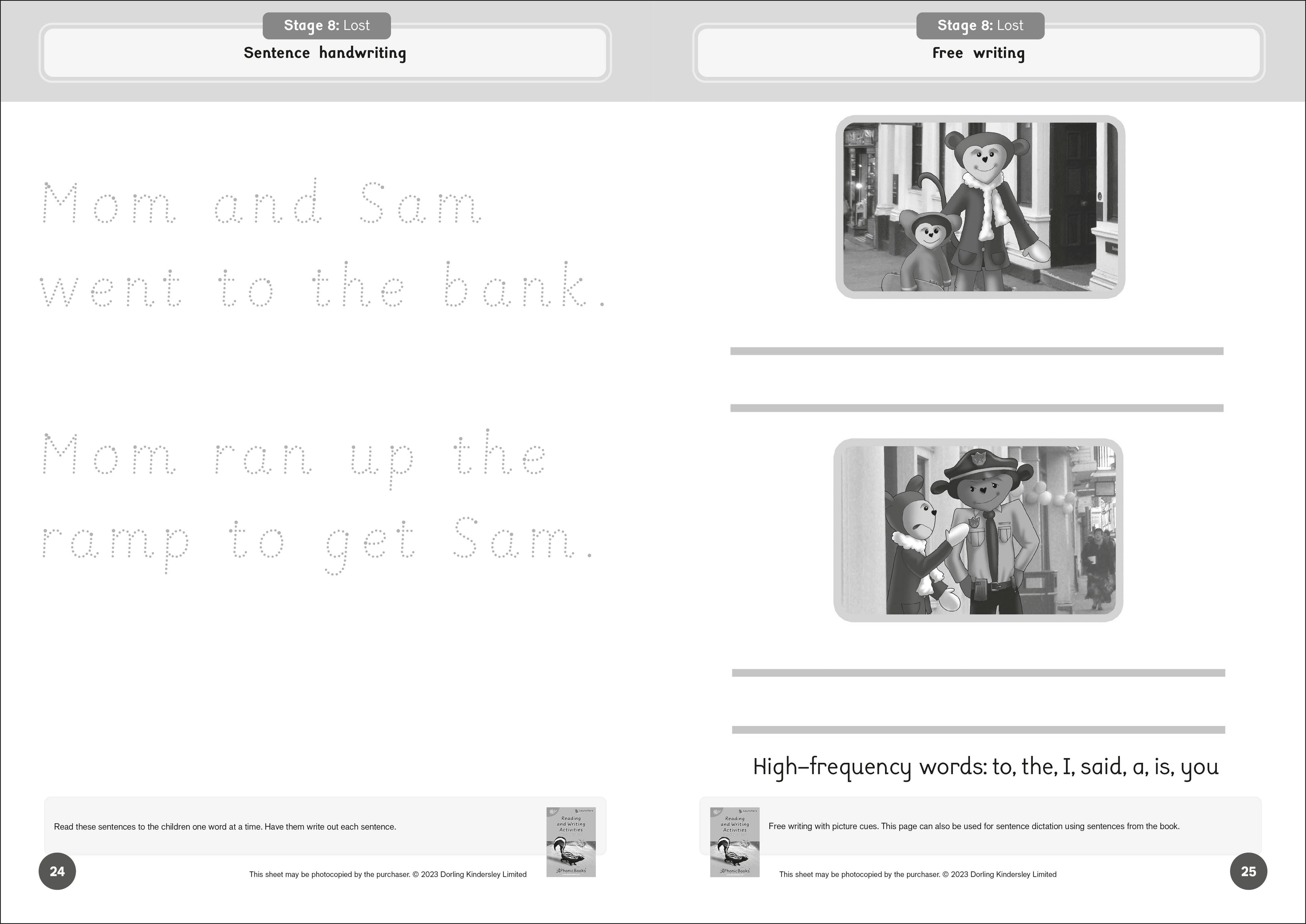 Phonic Books Dandelion Launchers Extras Reading and Writing Activities for Stages 8-15-image