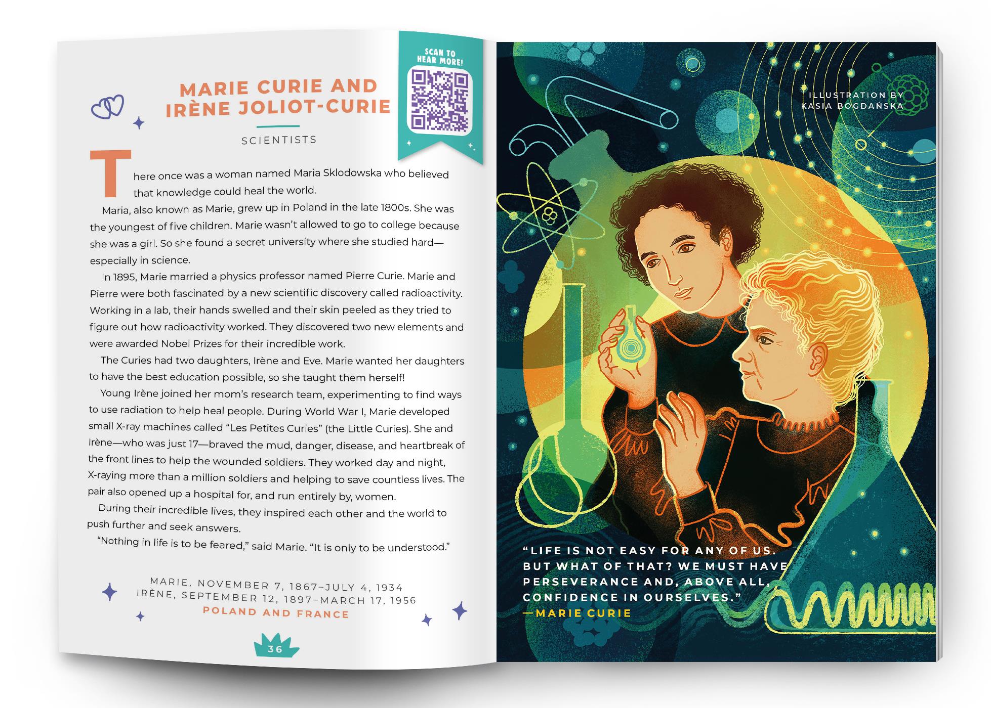 Rebel Girls Powerful Pairs: 25 Tales of Mothers and Daughters-Spread, Image, (PRHC, Design, Do, Not, Use)-5