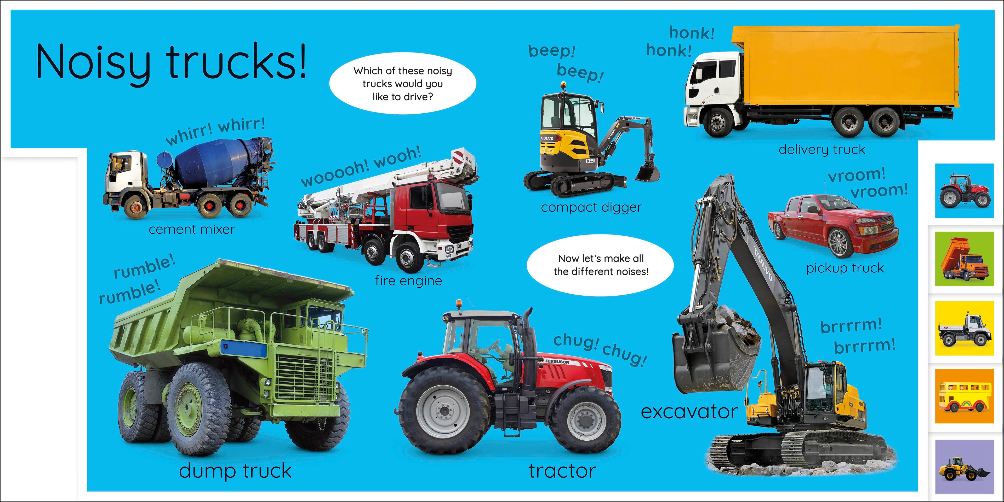 My First Trucks and Diggers: Let's Get Driving!