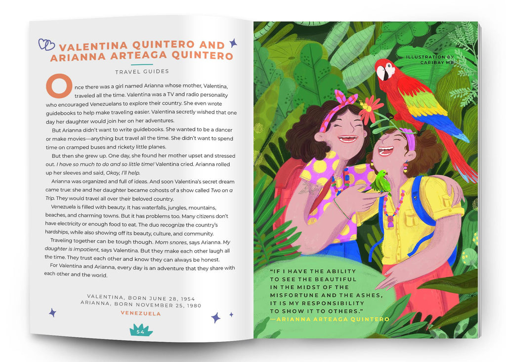 Rebel Girls Powerful Pairs: 25 Tales of Mothers and Daughters-Spread, Image, (PRHC, Design, Do, Not, Use)-6