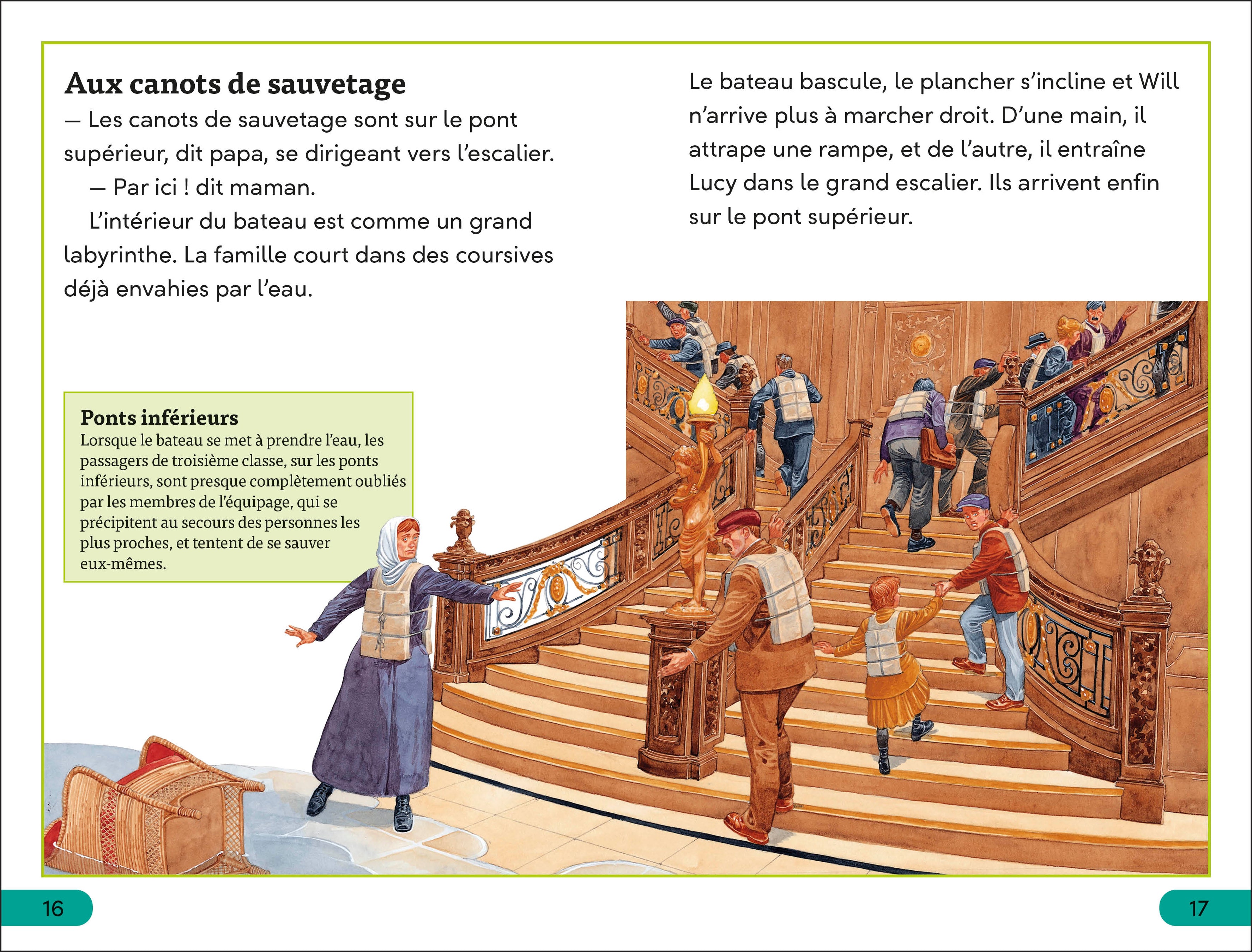 DK Super Readers Level 3 French Translation Titanic – Le Titanic