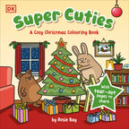 Super Cuties A Cosy Christmas Colouring Book- book cover