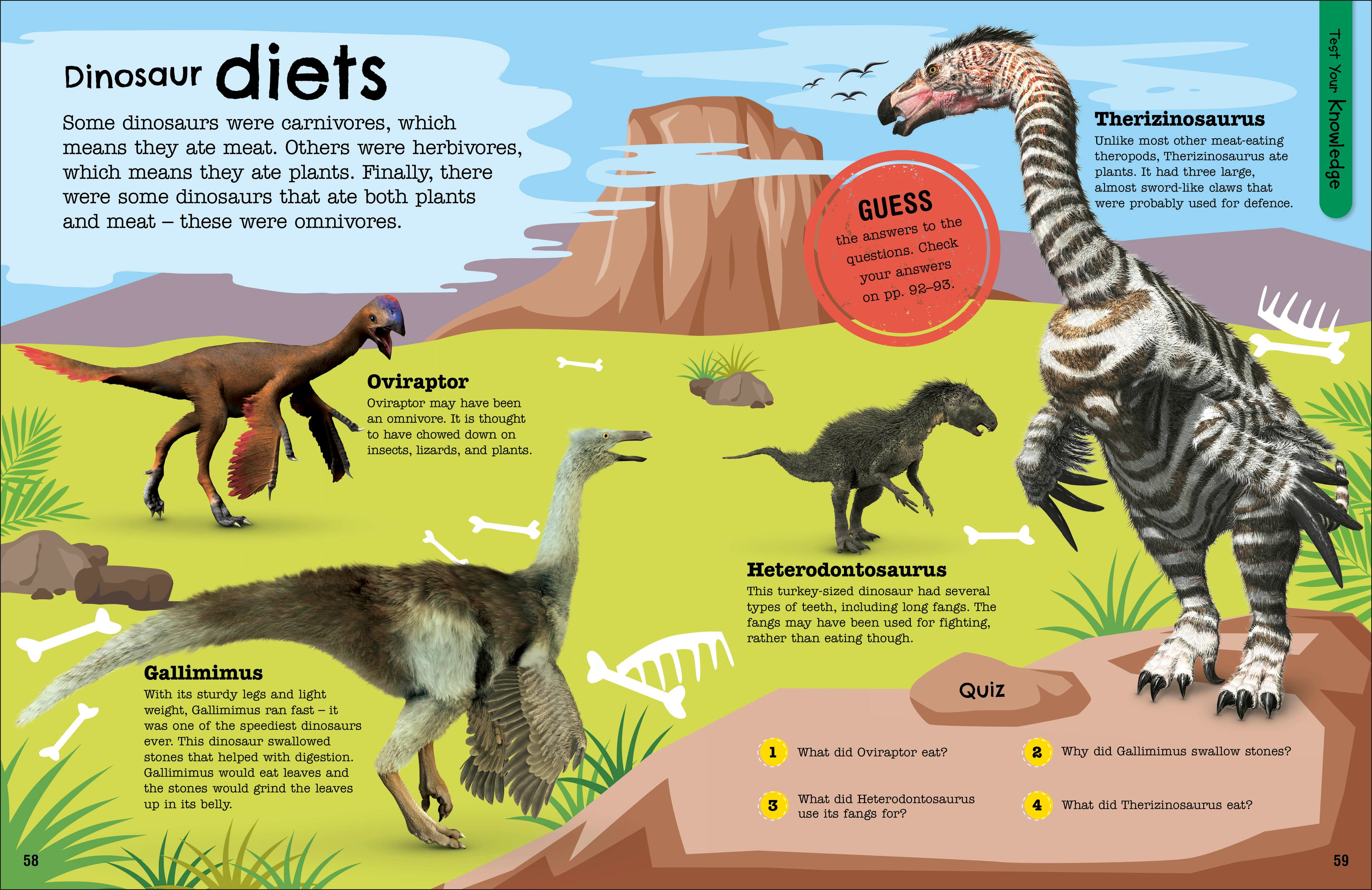The Fact-Packed Activity Book: Dinosaurs-spread image