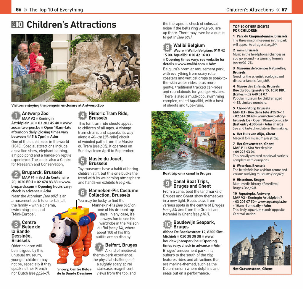 DK Top 10 Brussels, Bruges, Antwerp and Ghent