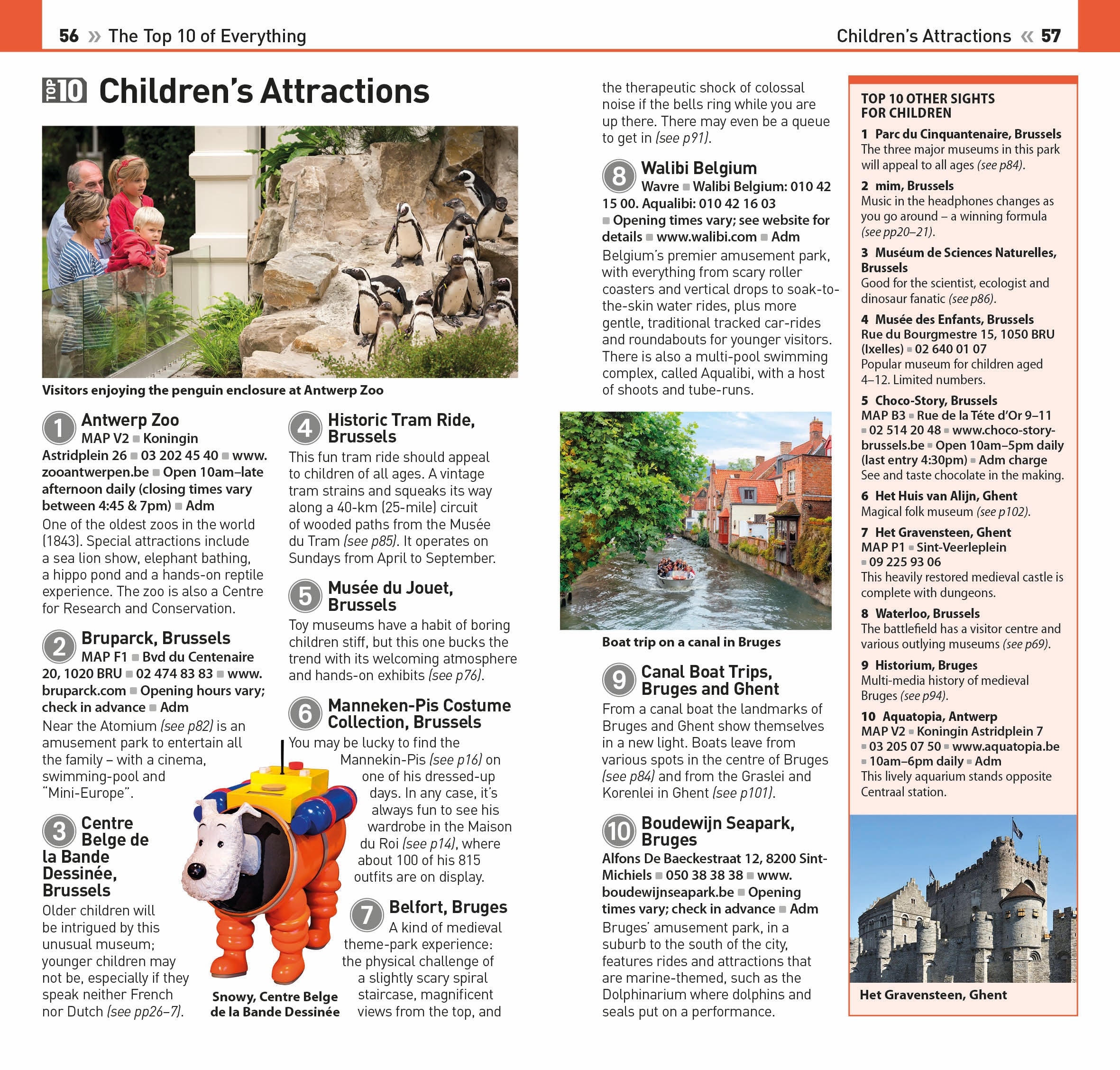 DK Top 10 Brussels, Bruges, Antwerp and Ghent