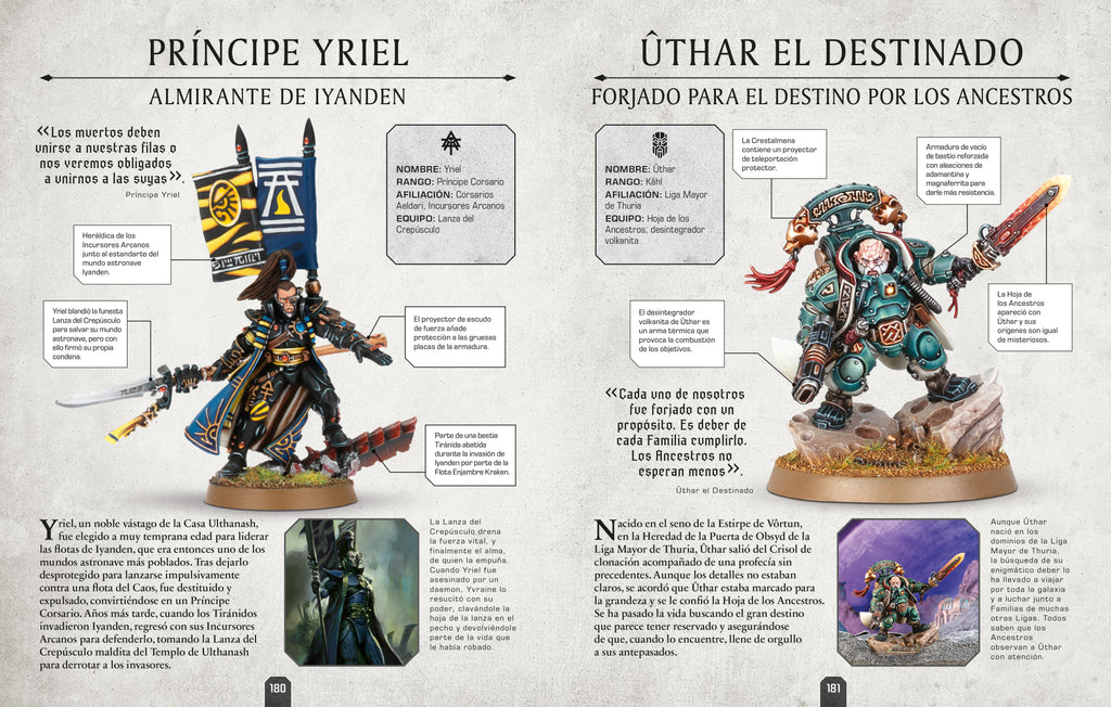 Warhammer 40,000 Character Encyclopedia-Spread, Image, (PRHC, Design, Do, Not, Use)-6