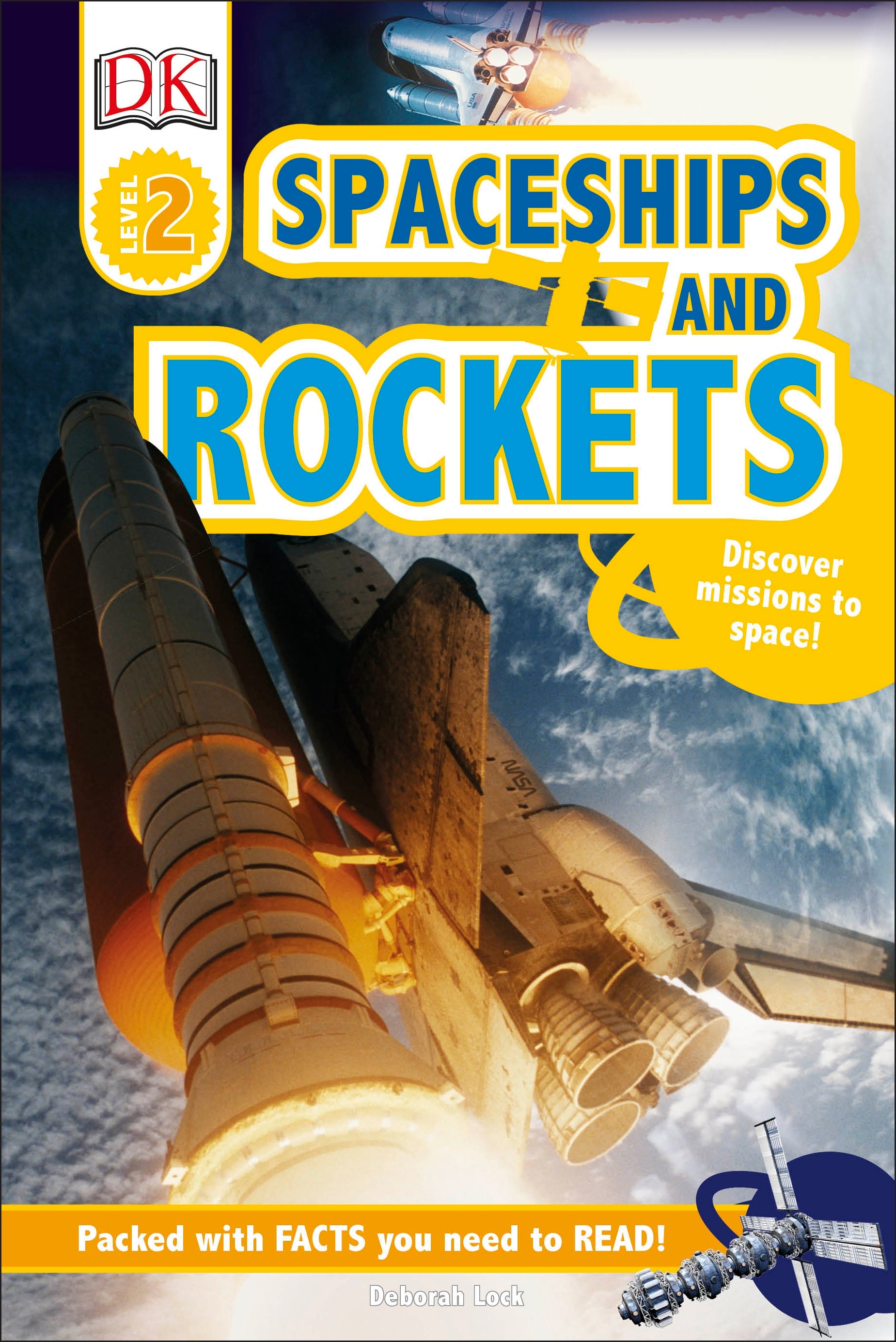 DK Readers L2: Spaceships and Rockets jacket