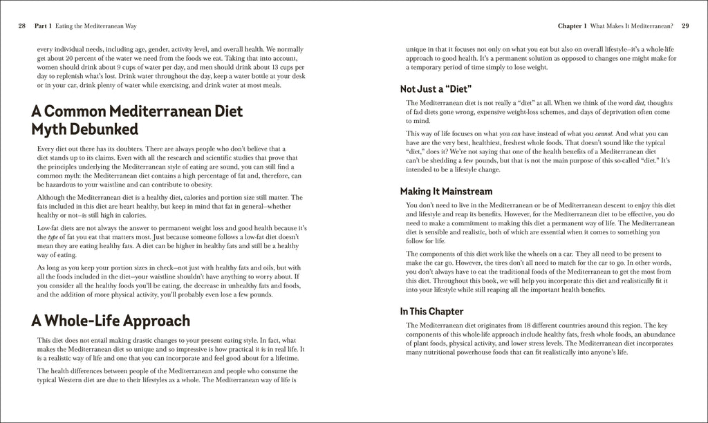 The Mediterranean Diet Guide and Cookbook-image