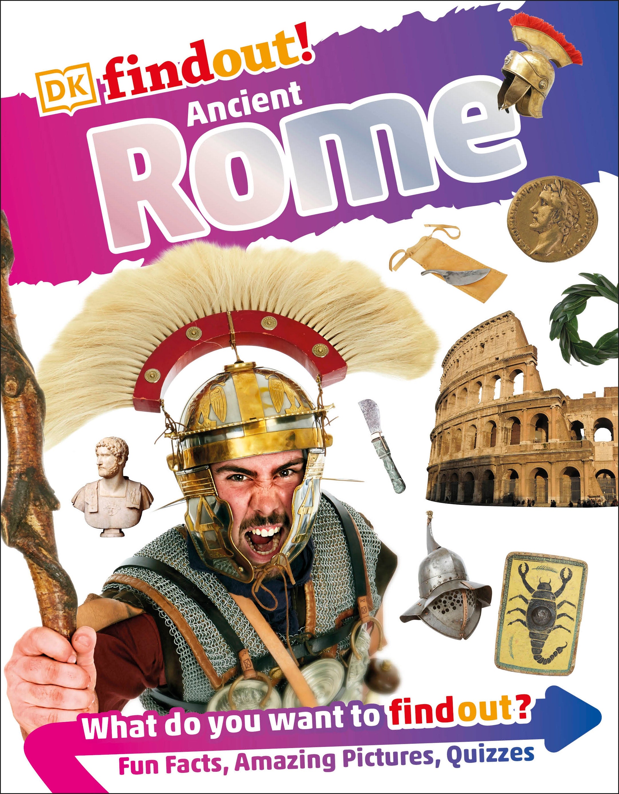 DKfindout! Ancient Rome cover