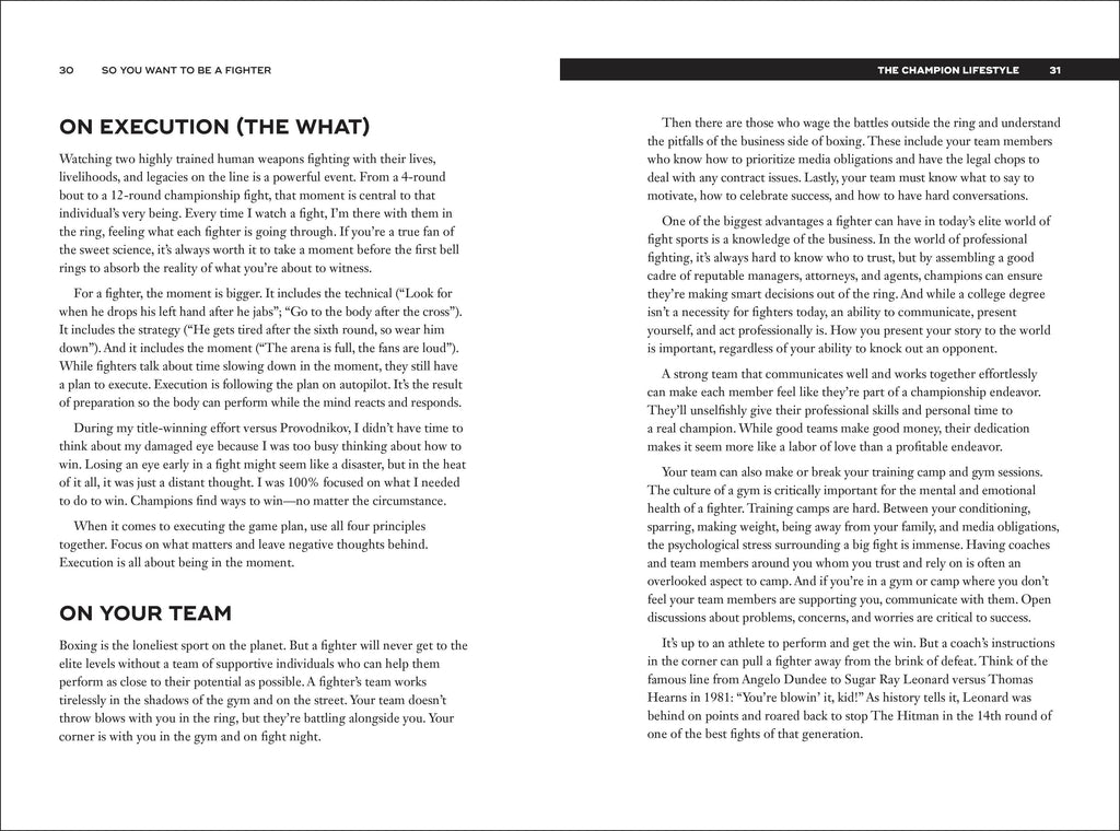 So You Want to Be a Fighter