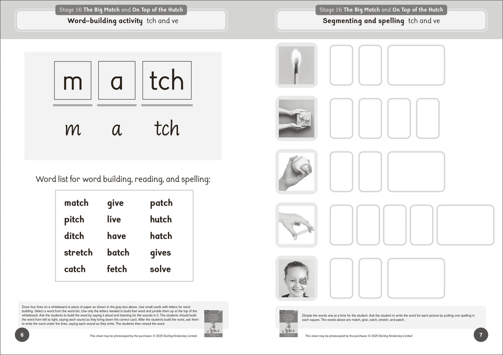 Phonic Books Dandelion Launchers Extras Stages 16-20 Reading and Writing Activities-Spread, Image, (PRHC, Design, Do, Not, Use)-1