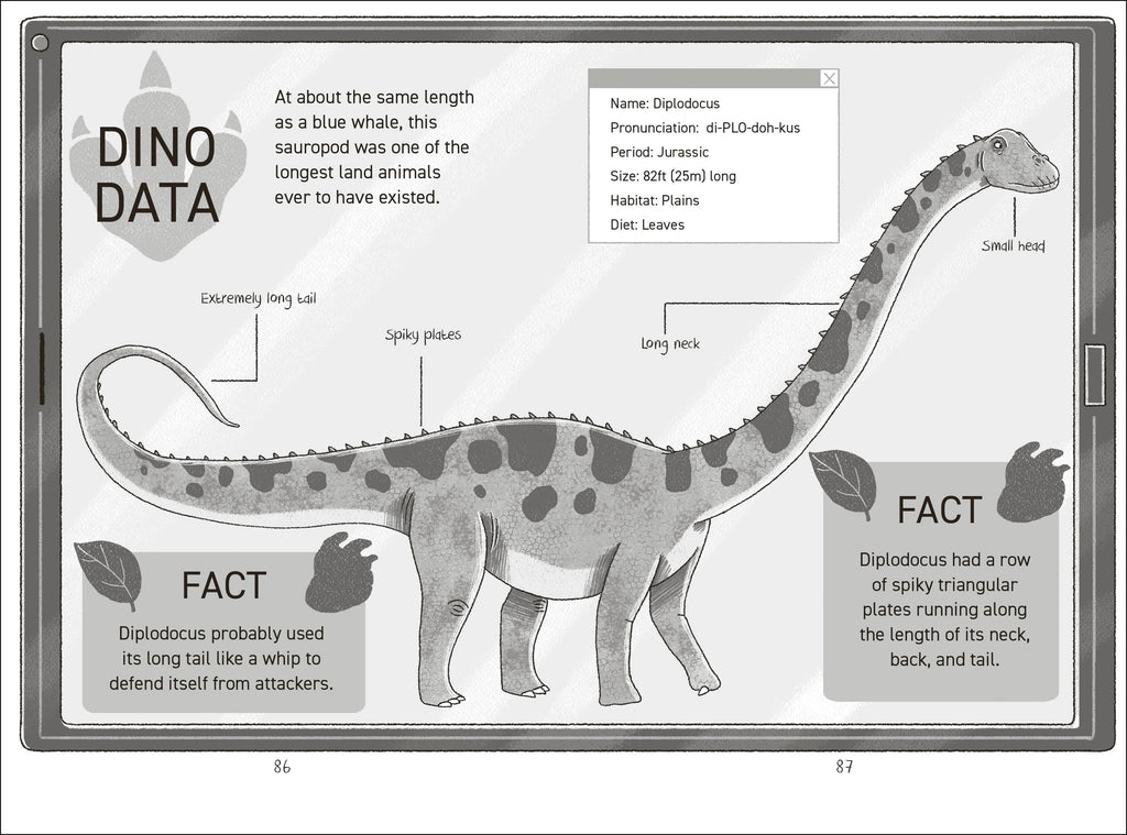 Dinosaur Club: Tracking the Diplodocus-Spread, Image, (PRHC, Design, Do, Not, Use)-7