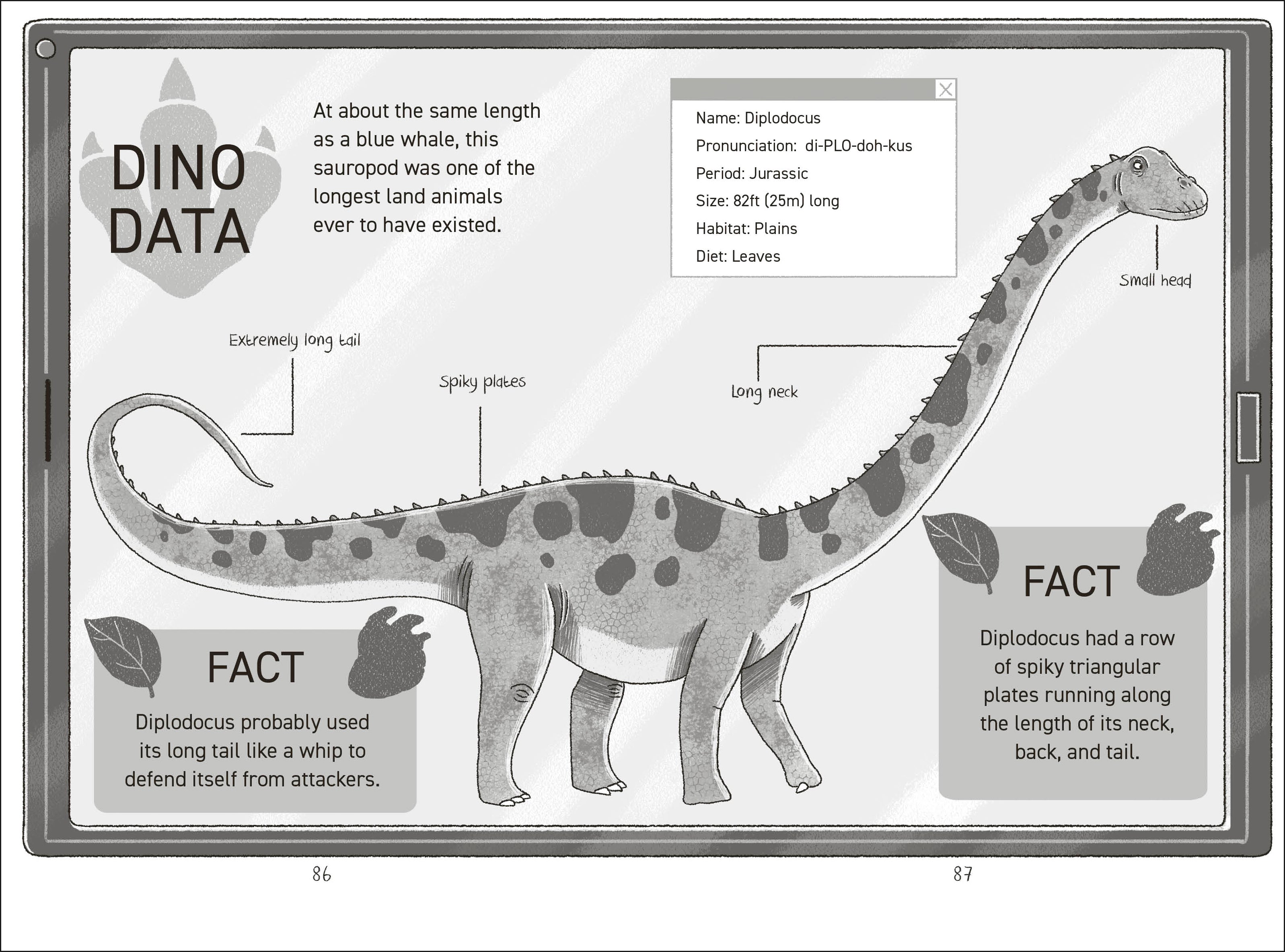 Dinosaur Club: Tracking the Diplodocus-Spread, Image, (PRHC, Design, Do, Not, Use)-7