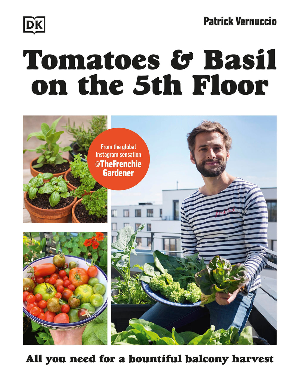 Tomatoes and Basil on the 5th Floor (The Frenchie Gardener) jacket image