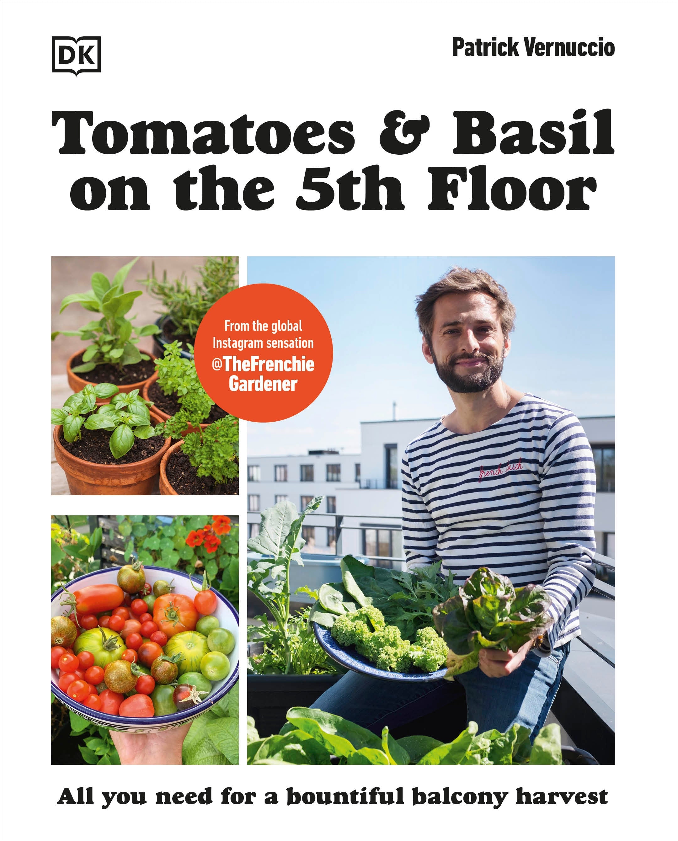 Tomatoes and Basil on the 5th Floor (The Frenchie Gardener) jacket image