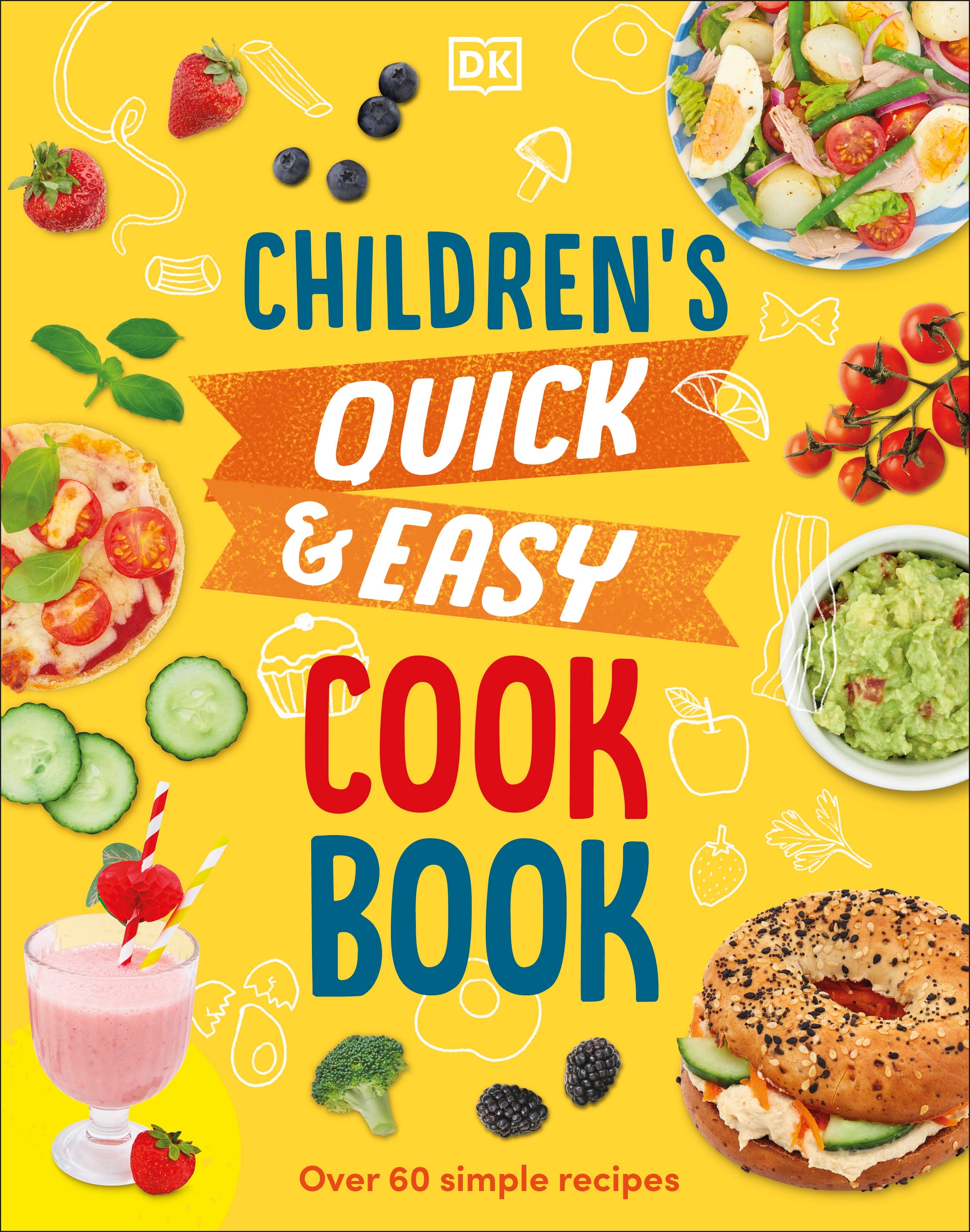 9780241598122-Children's Quick & Easy Cookbook-Jacket Image
