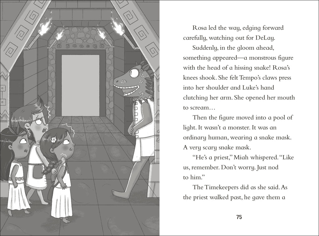 The Timekeepers: The Aztec Adventure-Spread, Image, (PRHC, Design, Do, Not, Use)-6