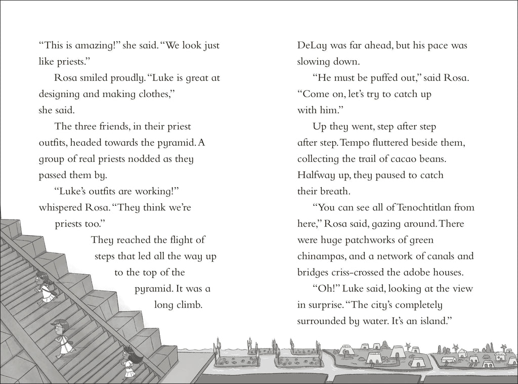 The Timekeepers: The Aztec Adventure-Spread, Image, (PRHC, Design, Do, Not, Use)-4