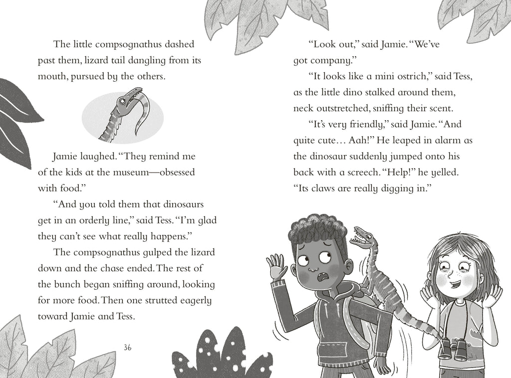Dinosaur Club: The Compsognathus Chase-Spread, Image, (PRHC, Design, Do, Not, Use)-5