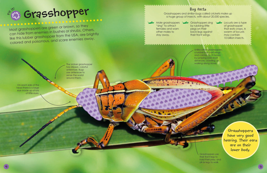 Ultimate Sticker Book: Bugs